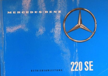 Mercedes-Benz 220 SE 1959 Betriebsanleitung (6434)